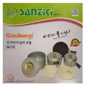 ( )8인용 캠핑 실버코펠세트 코펠냄비 캠핑용냄비