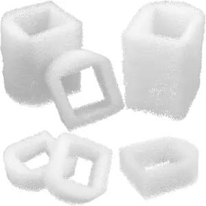 30피스 반려동물 분수 필터 폼 교체 스펀지 프리필터 드링크웰 세라믹 및 360 스테인리스강 고양이 분수와