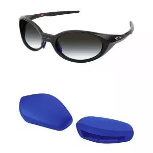 Mryok 오클리 아이 재킷 Red 레드ux OO9438 선글라스용 교체용 노즈 피스 코 패드 - 블루