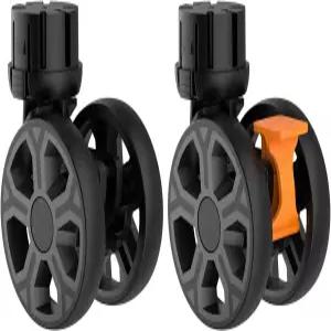 접이식 유틸리티 카트 휴대용 상자 롤링 카트와 바퀴 토트 바구니 마그네틱 뚜껑 텔레스코픽 커버 마모