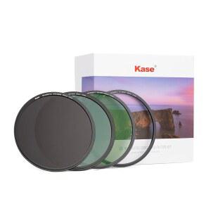 KASE 82MM 프리미엄 마그네틱 스택 키트 케이스 ND64 ND8 필터 고스팅 UV MCUV 안티 CPL