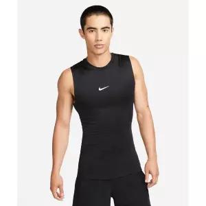 나이키 NIKE 프로 드라이 핏 타이트 민소매 피트니스 탑 M - 블랙:화이트 FB7915-010 445579