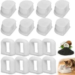 드링크웰 펫세이프 분수 스테인리스 스틸 360 아발론 파고다 시스케이프 및 세도나 워터 볼(16팩)과