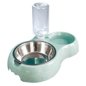 강아지 그릇 키높이 이유식 캣타운 도그보울 대리석 고양이 케이지