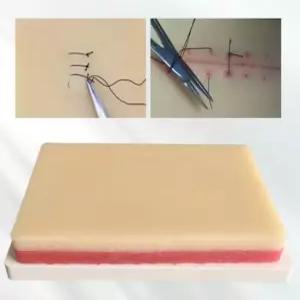 수술 키트 연습 피부 세트 슈처 봉합 실리콘 모형