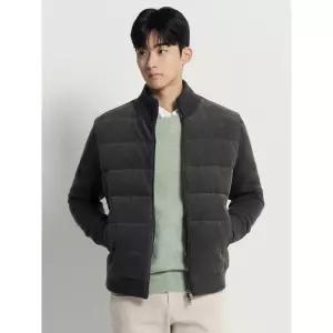 매장정품 빈폴 BEANPOLE MEN 코듀로이 믹스 라이트자켓 가디건 카디건 - 애쉬 249624