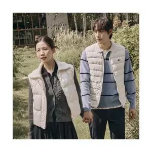 [국내매장정품] 라코스테 LACOSTE 여성 스웨터 카라 다운베스트 BF421E-55N XFJ BF421E-55NXFJ 171397