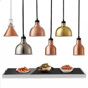 뷔페 푸드워머 조명 스테인레스 레스토랑 램프