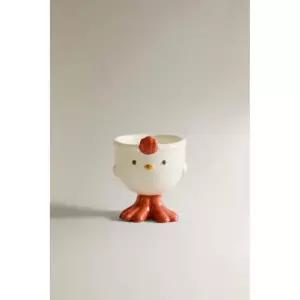 ZARA 키즈 암탉 포세린 에그컵 - 멀티컬러