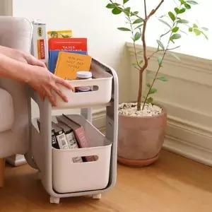 온더벨라 서랍형 미니트롤리 수납함 소품정리함
