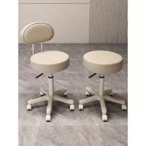 원형 진료실의자 오프 높이조절 진료실 미용실 진료 관리실