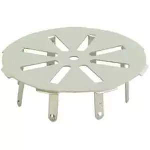 4인치 파이프 5인치 외경 새틴 마감 43472용 EZ-FLO 스테인리스 스틸 바닥 배수 스냅인 커버