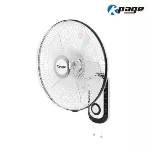 케이페이지 40cm 기계식 벽걸이 선풍기 KEF-W2616 5엽 3단 좌우회전