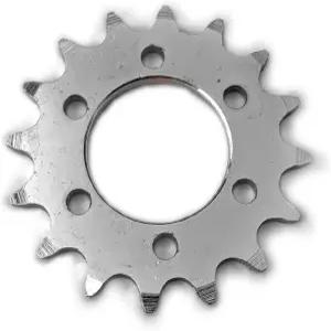 자전거 디스크 브레이크 마운트 볼트 고정 체인 휠 6 스크류 허브 변환기를 위한 L-패스터 16T 기어 단일