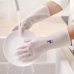 토브리빙 니트릴 고무장갑 주방 라텍스 설거지 장갑 화이트 5쌍