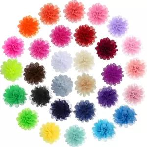 윌 30개 개 칼라 꽃 벌크 매력 반려동물 나비 넥타이 고양이 강아지 그루밍 액세서리 30가지 색상
