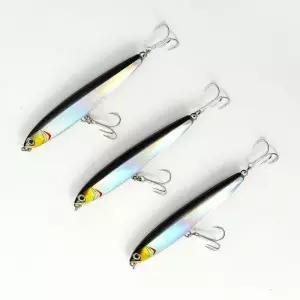 부시리 싱킹 농어 미끼 3p세트 방어 루어 베이트 펜슬