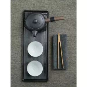 컵나뭇잎 술잔 전통 다도세트 일본 다도 사케잔 2인용