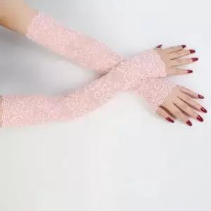 여성운전장갑 여성 운전 레이스 장갑 긴소매장갑 여름 팔토시