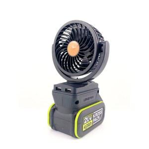작업용 선풍기 배터리 작업 손풍기 야외 낚시