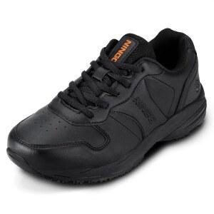 여성용 논 슬립 작업화 물과 기름에 강한 경량 신발 레이스업 통기성 블랙 셰프용 편안한 미끄럼 방지 워킹 스니커즈 주방 레스토랑