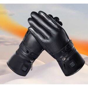 발열장갑 충전식 오토바이 USB 가죽 ONE 충전 온열 일반장갑/발열 여성용 라이딩