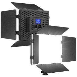 도어 유니큐브 LED 비디오 라이트 4000MAH 2500K 스트리밍 조명 포토 실내 통화 850만 충전식 야외 카메라 라이브 녹화용 패널 사진