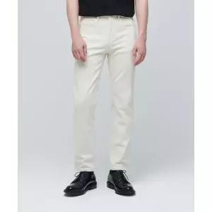 (국내매장정품) 무신사 스탠다드 MUSINSA STANDARD CALIK 슬림 크롭 데님 팬츠 [크림] MMANP9Z02-CR 265952