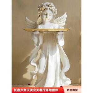 앨리스 트레이 거실 조각 화장대 사무실 앤티크 야외 조각 미카엘 유럽