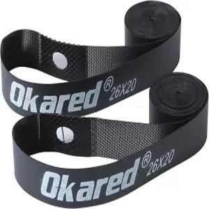 오카레드 2PCS 자전거 림 스트립 26인치 /자전거 타이어 라이너/자전거 내부 튜브 패드 라이너/내부 가드