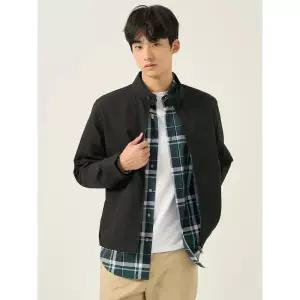 매장정품 빈폴 BEANPOLE MEN 해링턴 자켓 재킷 - 블랙 249311