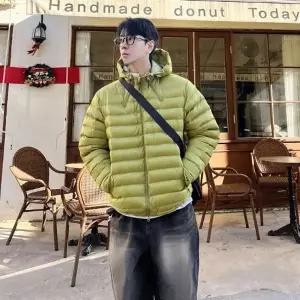 남성 후드 경량 패딩 겨울 남자 숏패딩