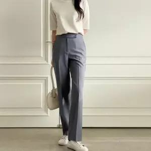 [신상오픈런]하이웨이스트슬랙스 부츠컷팬츠 봄정장 슬림 스판바지 (30553255)