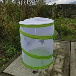 미니하우스 C형 녹색 접이식 케이지 그물 곤충 서식지 [AJN9714]