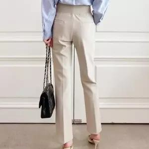 [신상오픈런]하이웨이스트슬랙스 고스판 밴딩팬츠 세미부츠컷 (30553219)