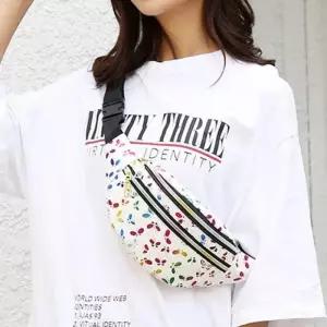 [신상오픈런]홀로그램 크로스백 할매니얼 알록달록 무지개 나비 힙색 (30488293)