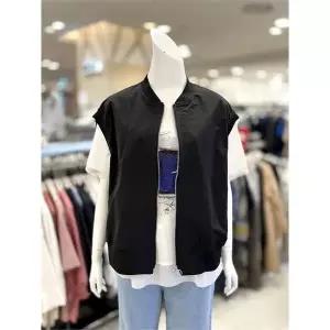 [하프클럽/]소고 세이브존01 캡소매 루즈핏 집업 베스트 AJ1VA04_1