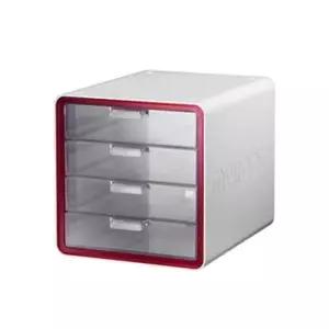 [문구/오피스] SYSMAX 마이룸서류함 4단 258x345x295mm 적색