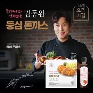 [etv][김동완공식] 튀겨나온 제주돼지돈까스 10팩(등심10팩+애플소스1통)