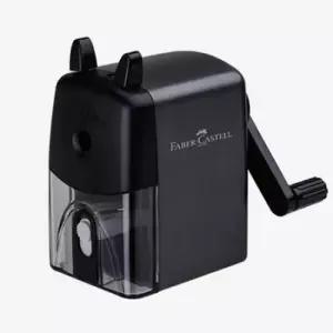 [문구/오피스] 파버카스텔 핸들 연필깎이 블랙 952600 펜슬샤프너