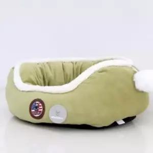 [반려] 강아지 러브벅 원형 쿠션 그린티 소형 1P 방석 하우스