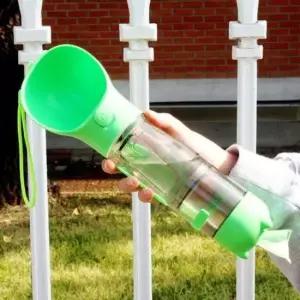 [반려] 강아지 물병 간식통 배변봉투 배변삽 1P 메론 산책