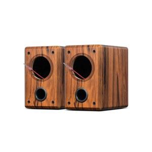 4인치 풀레인지 스피커 설계 진공관 그릴 인클로저 박스 오디오 커버 미로형 우드 HIFI