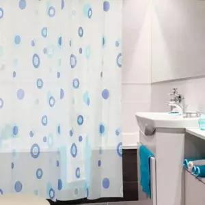 [반려] 샤워커튼 욕실 욕조 커튼 커텐 반투명 블루 소