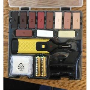 마루바닥보수키트 가구 목재 찍힘 보수 마루바닥 보수키트 도구+크레용 목공 DIY키트 흠집