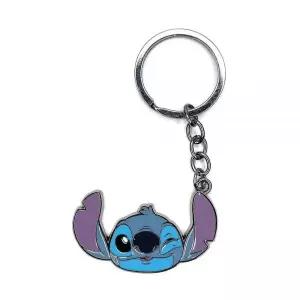 Disney 스티치 키체인 (스티치 헤드모양), 멀티컬러.