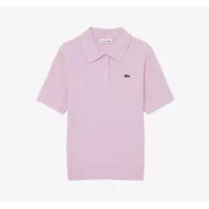 [국내매장정품] 라코스테 LACOSTE 여성 26SS 케이블 스웨터 폴로 셔츠 PF607E-56G-ADY 201143