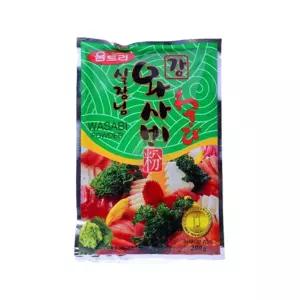 움트리 강 와사비분 200g 고추냉이 겨자 와사비가루 고추냉이분말 분말와사비 횟집 업소용