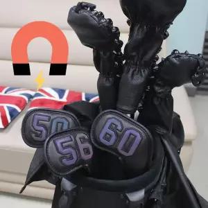 아이언 웨지커버 샌드 자석 52 56 54 블랙 60도 58 48 50 홀로그램