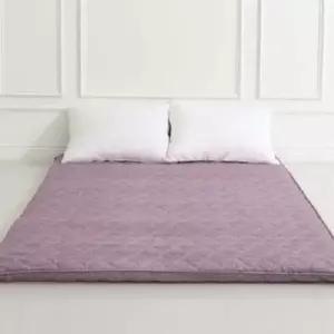 J리빙 접이식 3단매트리스 민무늬 퀸 핑크